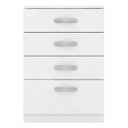 Ver imagem 5 de Cômoda para Quarto 4 Gavetas Alegria Branco