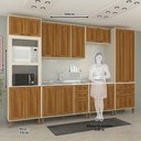 Ver imagem 3 de Cozinha Completa com 6 Peças sem Pia Sofia Luciane Móveis