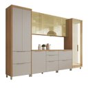 Ver imagem 2 de Cozinha 6 Peças 10 Portas Cristaleira Reflecta 100% MDF Mista