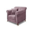 Ver imagem 1 de Poltrona Decorativa Apollo Veludo Uva 2926 - Montanaris Decor