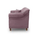 Ver imagem 3 de Poltrona Decorativa Apollo Veludo Uva 2926 - Montanaris Decor