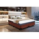 Ver imagem 1 de Cama Box King Size Bipartida Serenelife - Suede Marrom