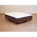 Ver imagem 2 de Cama Box King Size Bipartida Serenelife - Suede Marrom