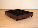 Ver imagem 3 de Cama Box King Size Bipartida Serenelife - Suede Marrom