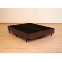 Ver imagem 3 de Cama Box King Size Bipartida Serenelife - Suede Marrom