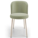 Ver imagem 3 de Cadeira para Sala de Jantar Cozinha Estofada Gavi Arena L02 Bouclê Oliva - Lyam Decor