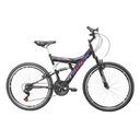 Ver imagem 1 de Bicicleta Track TB300XS Aço Aro 26 Freio V-Brake com Suspensão - Preto