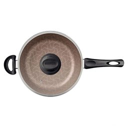 Fritadeira Multiuso Paris 24cm 2,8l Vermelho em Alumínio com Antiaderente Starflon Max - 3