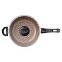 Ver imagem 3 de Fritadeira Multiuso Paris 24cm 2,8l Vermelho em Alumínio com Antiaderente Starflon Max