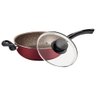 Fritadeira Multiuso Paris 24cm 2,8l Vermelho em Alumínio com Antiaderente Starflon Max - 4