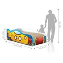 Ver imagem 3 de Cama Carro Infantil Quarto Divertido Menino Menina - Submarino Amarelo