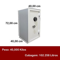Cofre Eletrônico Digital - Comercial 72 (gs03) Fort Safe - 9