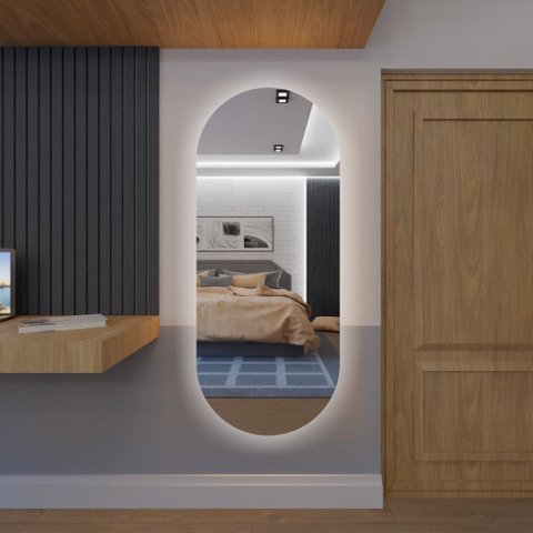 Espelheira 150x40 E07 Polido Sup Pat Led Branco Bivolt