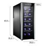 Adega Climatizada Painel Touch 12 Garrafas Electrolux Acb121 - 2