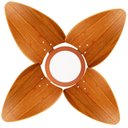 Ver imagem 3 de Ventilador de Teto Aspen Led 6000k Venti-delta Cobre 4pás Freijó 220v