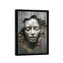 Ver imagem 1 de Quadro Mulher Estilhaços Parede 3d -- Br Artes