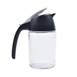 Meleira em Vidro com Alça Bico Dosador 250ml 15cm Kenya Preta - 3