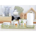 Ver imagem 1 de Kit Higiene Bebê Safari Floresta Selva Verde Menino Banho Cuidados K206