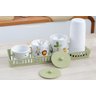 Kit Higiene Bebê Safari Floresta Selva Verde Menino Banho Cuidados K206 - 6