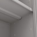 Ver imagem 6 de Armário Aço Escritório Fechadura 4 Prateleiras Ea301 Amarelo