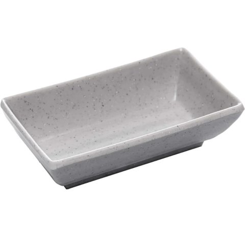 50 Molheiras Porta Molho Shoyu Melamina 10x6x3cm Lyor Restaurante Granilite Comida Japonesa