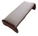 Ver imagem 1 de Genuflexorio / Ajoelhador para Oração em Suede Bege