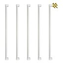 Ver imagem 1 de Kit 5 Puxador 800mm Alumínio Armário Móveis Cômoda Roupeiro