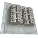 Ver imagem 2 de Caixa 4x4 Versatil Sobrepor Branco - 4x4" 6 - Interruptor Duplo Simples