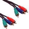 Cabo Video Componente Azul Verde Vermelho Blindado 1.8m 3rca - 4