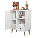 Ver imagem 2 de Buffet Cantinho do Café Tip Top Jalmac Branco 80x59,5x36cm