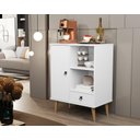 Ver imagem 3 de Buffet Cantinho do Café Tip Top Jalmac Branco 80x59,5x36cm