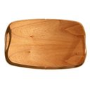 Ver imagem 5 de Bandeja Vale Decorativa Castanho Couro Marrom