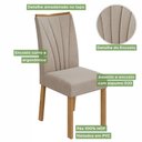 Ver imagem 7 de Conjunto Mesa Com Tampo 4 Cadeiras Naturale Apogeu Móveis Lopas