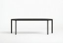 Ver imagem 4 de Mesa para Sala de Jantar Tampo com Vidro/MDF 200cm Base Metal Preto Mayra
