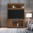 Ver imagem 4 de Estante Home Theater New Lara para Tvs de até 55 Polegadas Línea Brasil