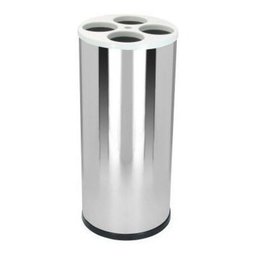 Lixeira Para Copos Descartáveis De Água E Café Em Aço Inox - 6