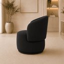 Ver imagem 2 de Poltrona Decorativa Beatriz Giratória Suede Sala Estar Recepção Quarto