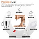 Ver mais imagens de Mini Angel Stand Mixer 10 Velocidades 5qt Tilt-head, Dourado