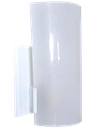 Ver imagem 1 de Arandela Calha de Parede C/lente de Polimero Random:liso Fosco/branco