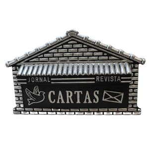 CAIXA DE CORREIO REVISTA / JORNAL PRATA UNIVERSAL FORTRAL