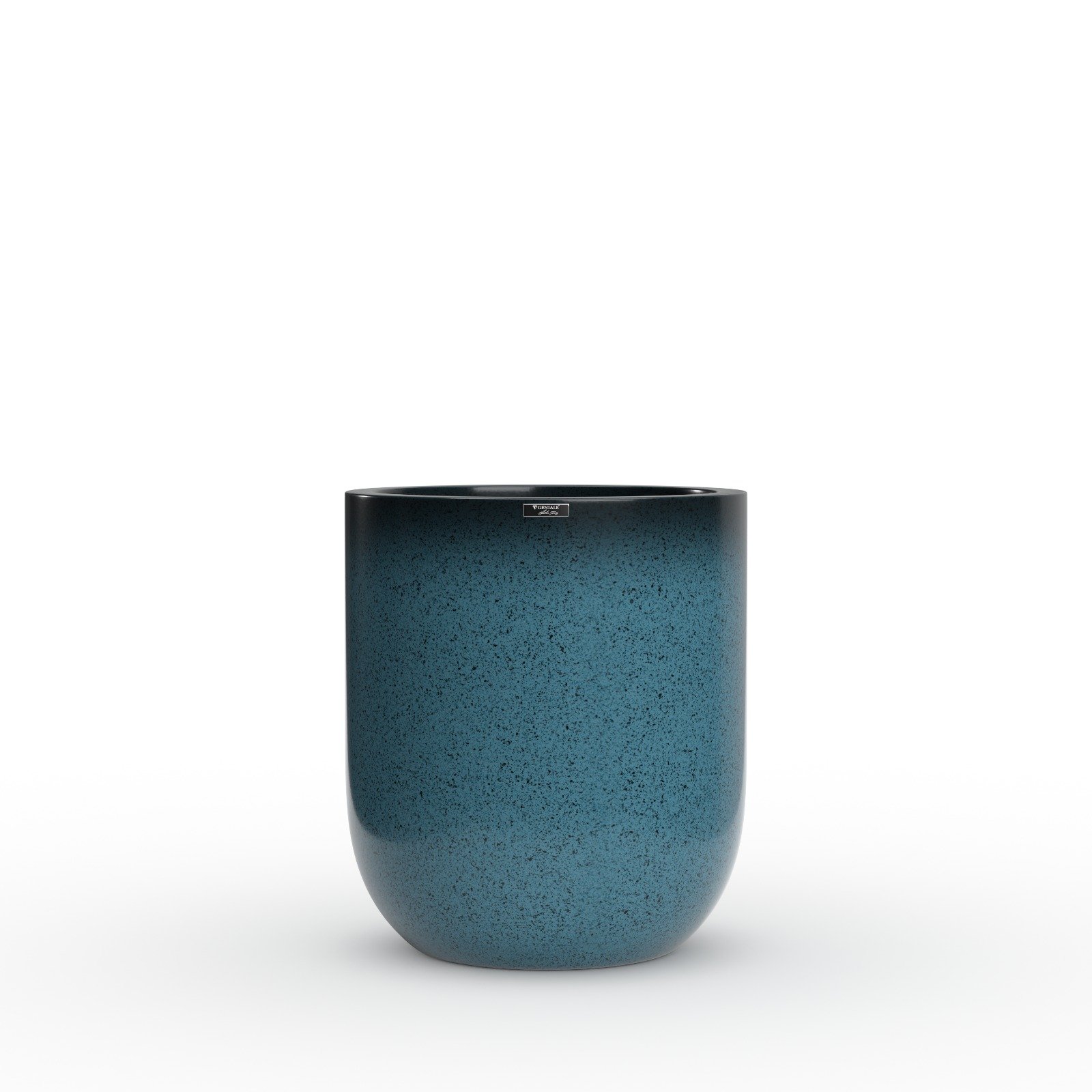 Vaso Geniale Cagliari Acabamento Azul Della Terra M 70x60cm