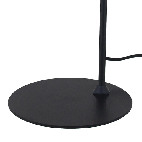 Abajur Pipe Dourado e Preto (d)12cm (a)49.5cm 1xe14 40w - Me002