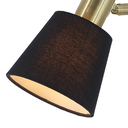 Ver imagem 3 de Abajur Pipe Dourado e Preto (d)12cm (a)49.5cm 1xe14 40w - Me002