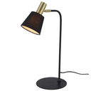 Ver imagem 5 de Abajur Pipe Dourado e Preto (d)12cm (a)49.5cm 1xe14 40w - Me002