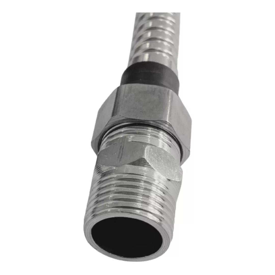 Engate Flexivel Mangueira Rabicho da Torneira Aço Inox 40cm - 5