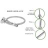 Engate Flexivel Mangueira Rabicho da Torneira Aço Inox 40cm - 4