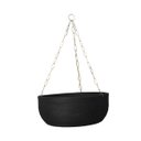 Ver mais imagens de Vaso Planta 35x15 Pendurar Samambaia Trepadeira Polietileno BGPLASTICOS V1435 PRETO 002