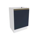 Ver imagem 1 de Balcão Celeste Kappesberg 100% Mdf 1 Porta Branco/azul 60cm
