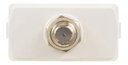 Ver mais imagens de Módulo de Soquete Coaxial Miluz White Tv