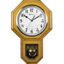 Ver imagem 1 de Relógio de Parede Pêndulo Eletrônico Musical Gravatinha 5304